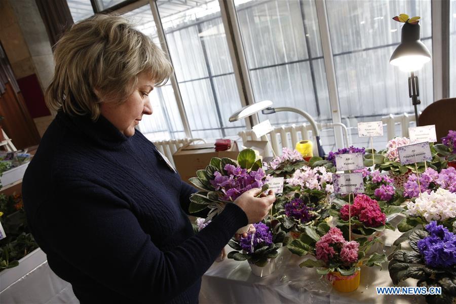 KYRGYZSTAN-BISHKEK-SPRING FLOWER FAIR