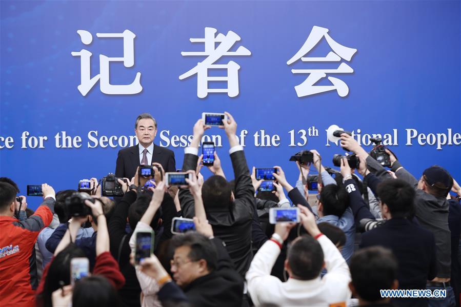 (TWO SESSIONS)CHINA-BEIJING-NPC-PRESS CONFERENCE-WANG YI (CN)