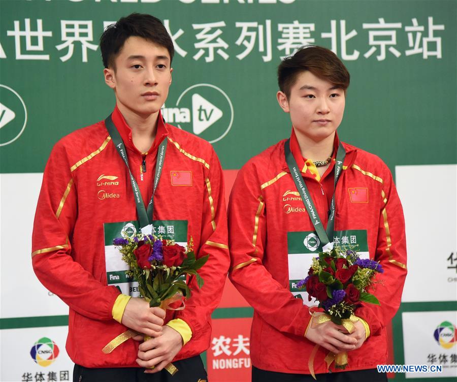 (SP)CHINA-BEIJING-DIVING-FINA WORLD SERIES 2019-DAY 3(CN)