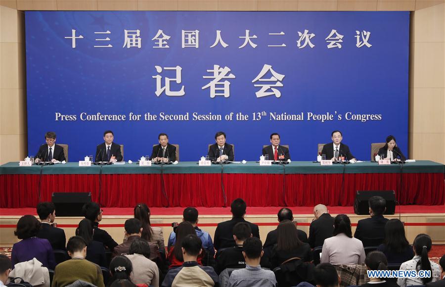 (TWO SESSIONS)CHINA-BEIJING-NPC-PRESS CONFERENCE (CN)