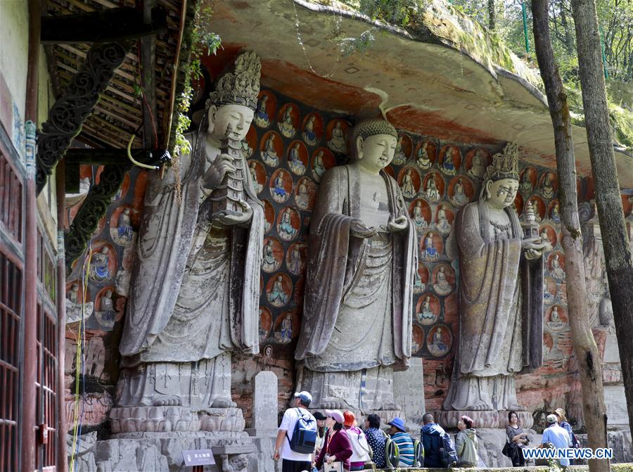 CHINA-CHONGQING-DAZU ROCK CARVING-TOURISM (CN)