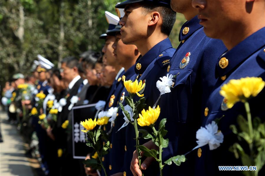 #CHINA-SICHUAN-XICHANG-FOREST FIRE-MARTYR-BURIAL CEREMONY (CN)