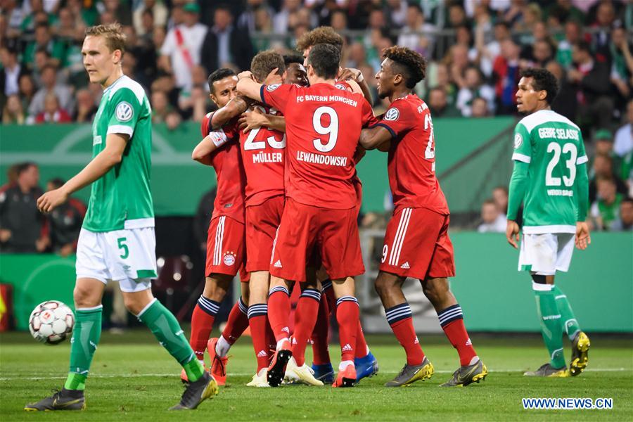 (SP)GERMANY-BREMEN-SOCCER-GERMAN CUP-BREMEN VS BAYERN MUNICH