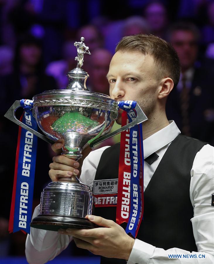 (SP) BRITAIN-SHEFFIELD-SNOOKER-WORLD CHAMPIONSHIP-FINAL