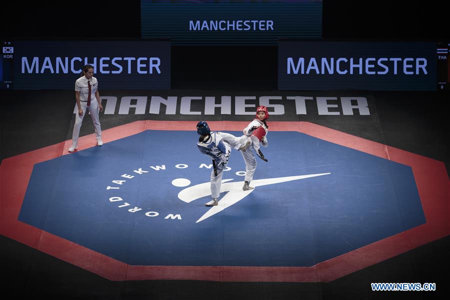 (SP) BRITAIN-MANCHESTER-TAEKWONDO-WORLD CHAMPIONSHIP-DAY 1