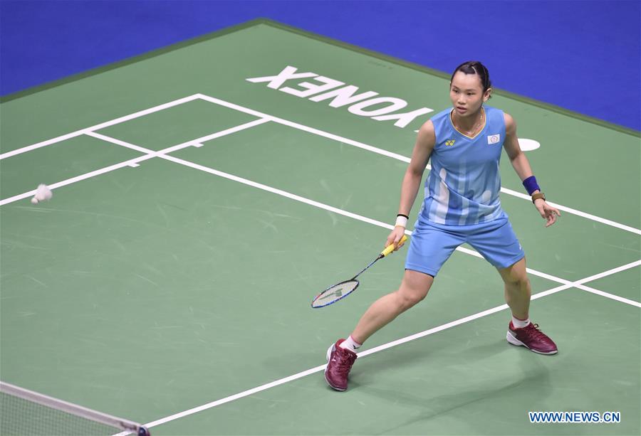 (SP)CHINA-NANNING-SUDIRMAN CUP 2019-CHINA'S HONG KONG VS CHINESE TAIPEI (CN)