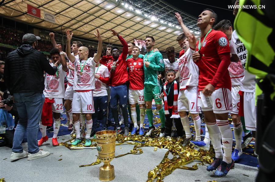 (SP)GERMANY-BERLIN-SOCCER-GERMAN CUP-FINAL-LEIPZIG VS BAYERN MUNICH