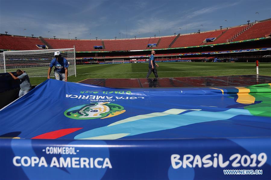 (SP)BRAZIL-SAO PAULO-SOCCER-COPA AMERICA 2019-PRESS CONFERENCE