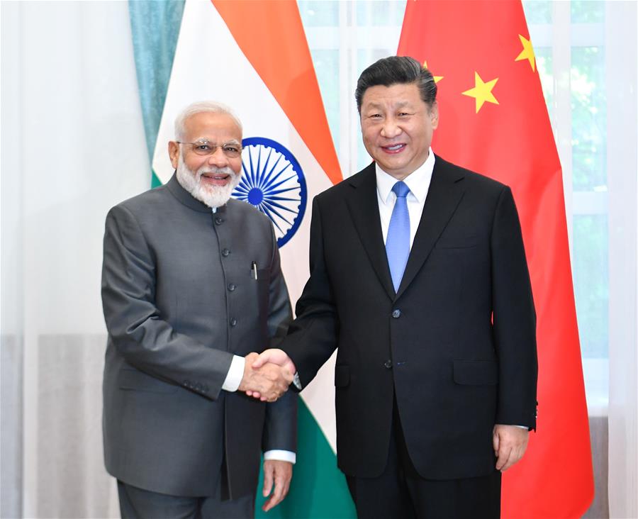 KYRGYZSTAN-BISHKEK-CHINA-XI JINPING-MODI-MEETING