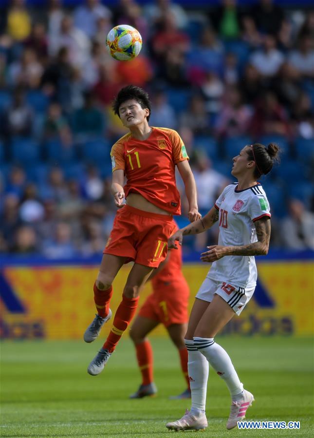 (SP)FRANCE-LE HAVRE-2019 FIFA WOMEN'S WORLD CUP-GROUP B-CHINA-SPAIN