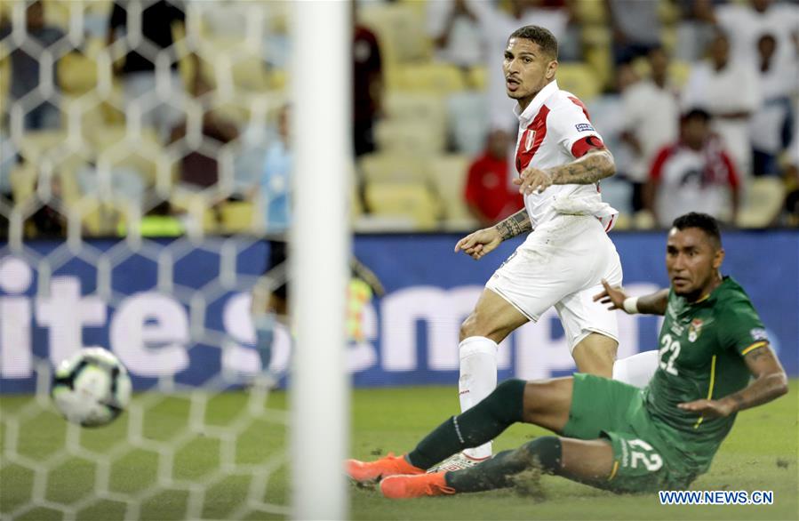 (SP)BRAZIL-RIO DE JANEIRO-SOCCER-COPA AMERICA 2019-BOLIVIA VS PERU