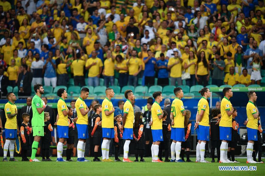 (SP)BRAZIL-SALVADOR-SOCCER-COPA AMERICA 2019-BRAZIL VS VENEZUELA