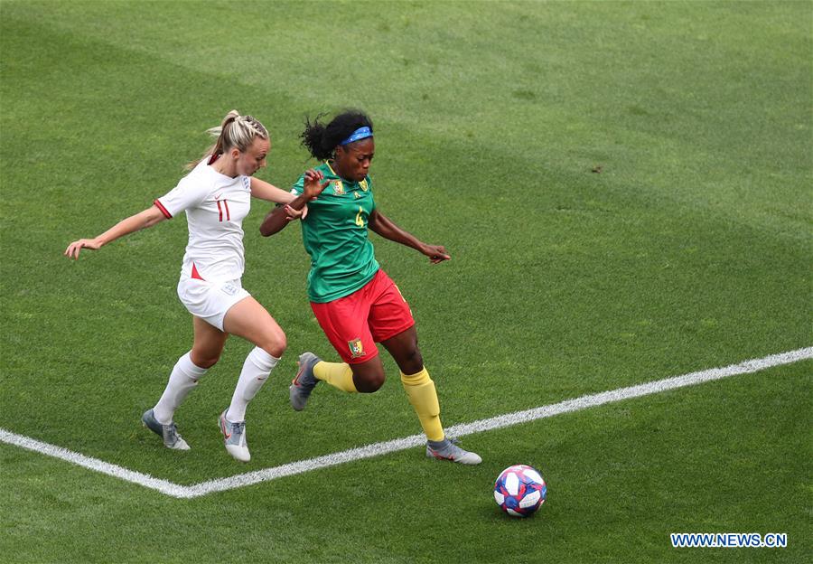 (SP)FRANCE-VALENCIENNES-2019 FIFA WOMEN'S WORLD CUP-ROUND OF 16-ENG VS CMR