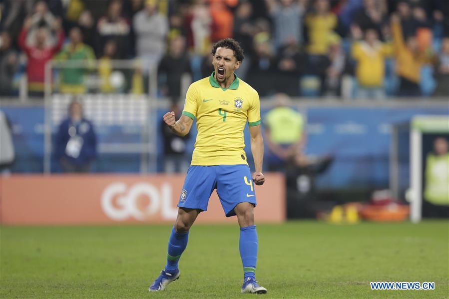 (SP)BRAZIL-PORTO ALEGRE-FOOTBALL-COPA AMERICA-QUARTERFINAL-BRA VS PAR