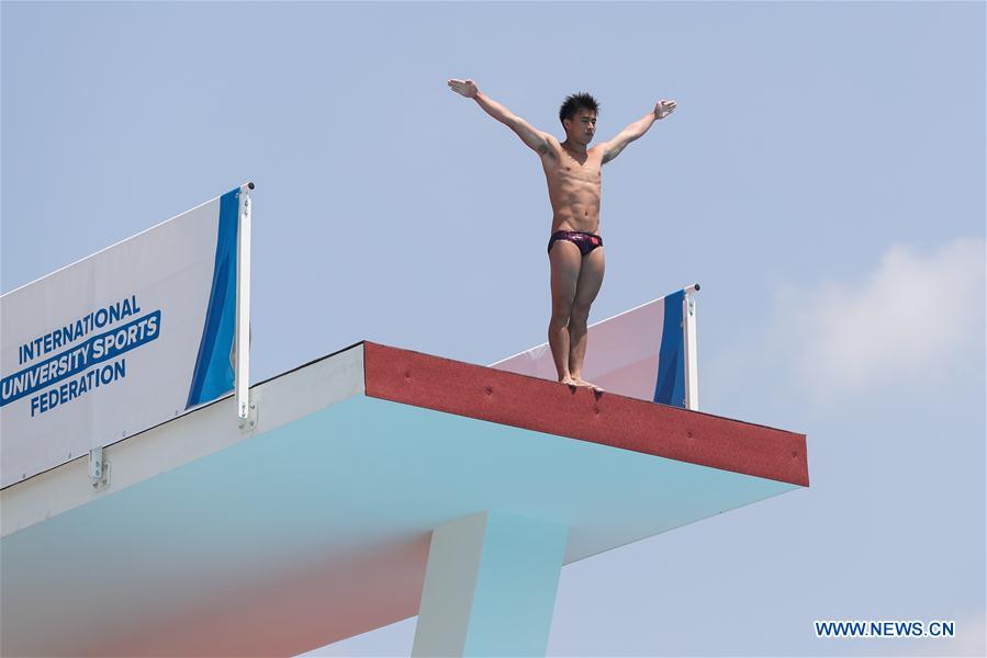 (SP)ITALY-NAPLES-SUMMER UNIVERSIADE-DIVING-MEN'S PLATFORM-FINAL