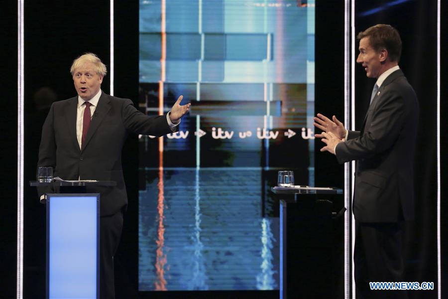 BRITAIN-SALFORD-ITV DEBATE-CONSERVATIVE PARTY LEADERSHIP