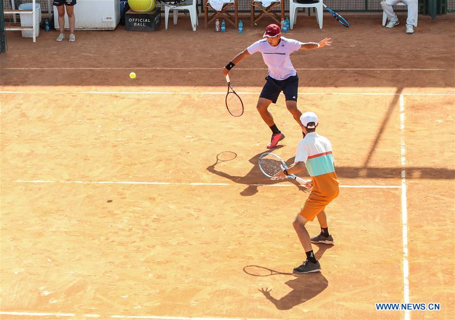 (SP)ITALY-NAPLES-SUMMER UNIVERSIADE 2019-TENNIS-MEN'S DOUBLE-SEMIFINAL