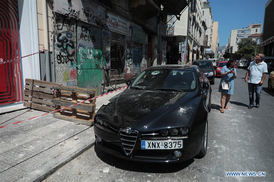 GREECE-ATHENS-EARTHQUAKE