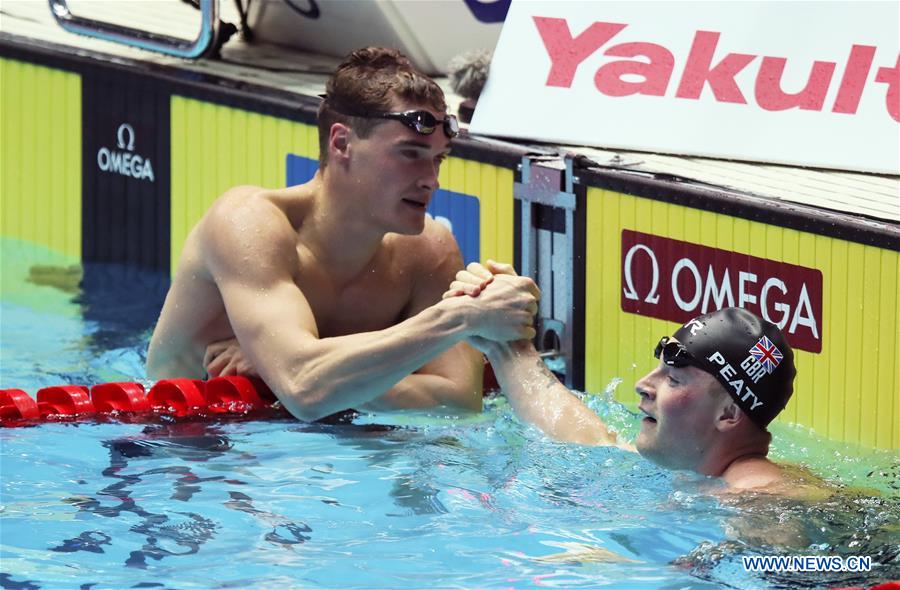 (SP)SOUTH KOREA-GWANGJU-FINA WORLD CHAMPIONSHIPS-SWIMMING-DAY 2