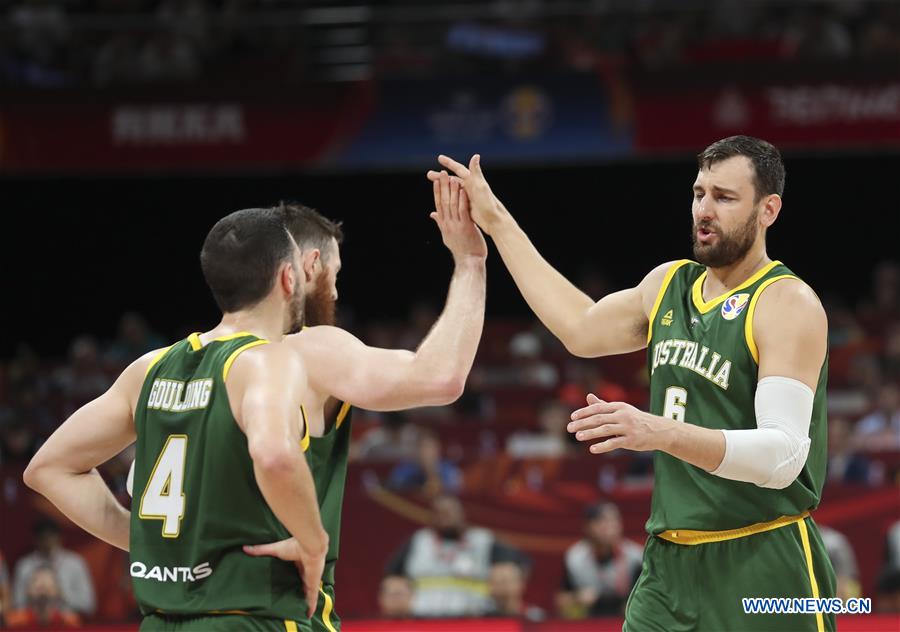 (SP)CHINA-BEIJING-BASKETBALL-FIBA WORLD CUP-FRA VS AUS