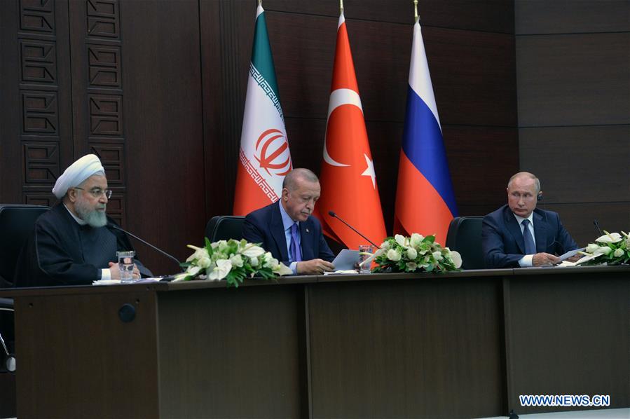 TURKEY-ANKARA-RUSSIA-IRAN-SUMMIT-SECURITY ISSUE IN SYRIA