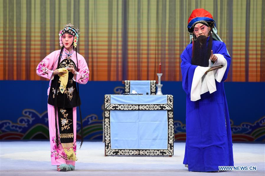 CHINA-XINJIANG-URUMQI-PEKING OPERA PERFORMANCE (CN)