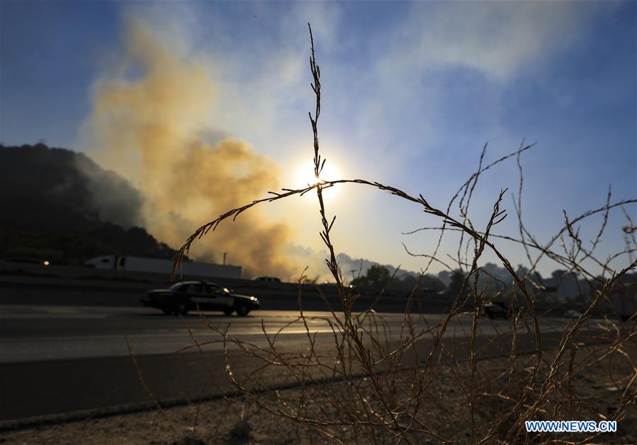 U.S.-LOS ANGELES-WILDFIRE