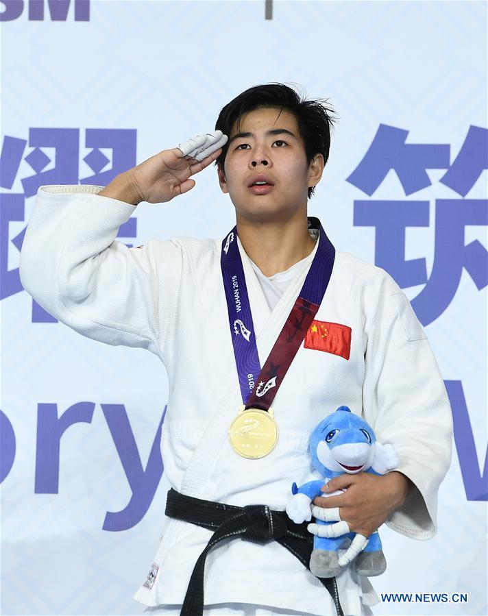 (SP)CHINA-WUHAN-7TH MILITARY WORLD GAMES-JUDO-WOMEN'S 52KG FINAL(CN)