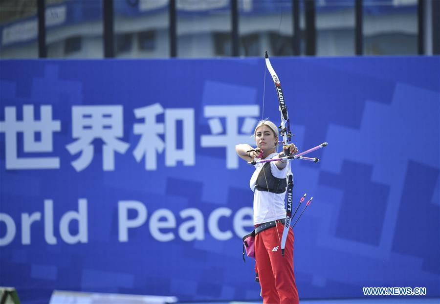 (SP)CHINA-WUHAN-7TH MILITARY WORLD GAMES-ARCHERY