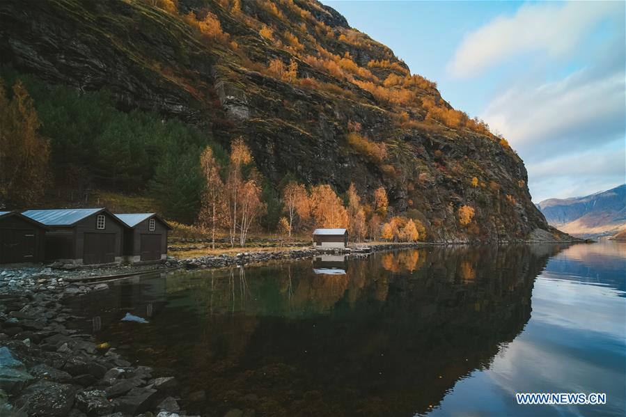 NORWAY-AUTUMN-SCENERY