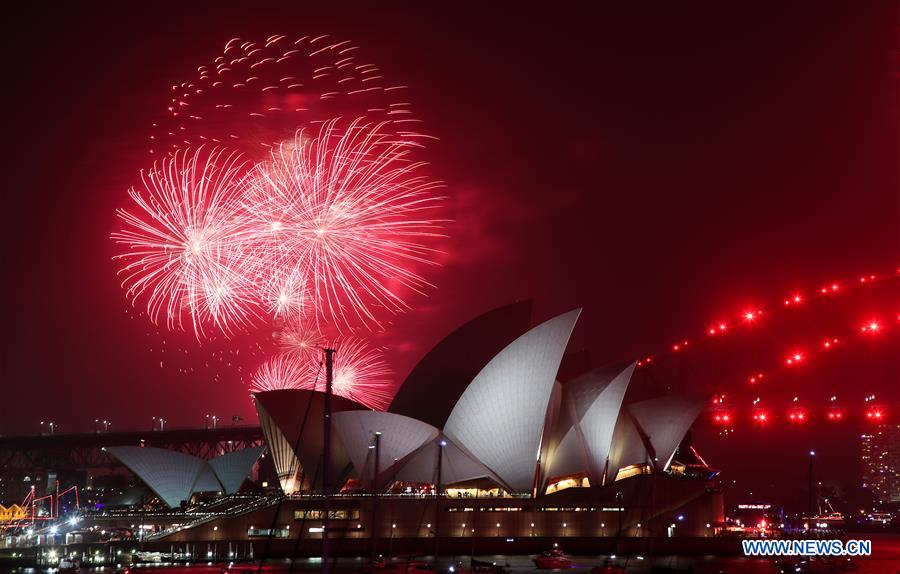 AUSTRALIA-SYDNEY-NEW YEAR'S EVE-CELEBRATION-FIREWORKS