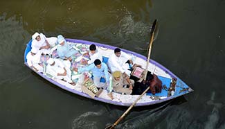 Northern India seriously affected by flood due to continuous rainfall